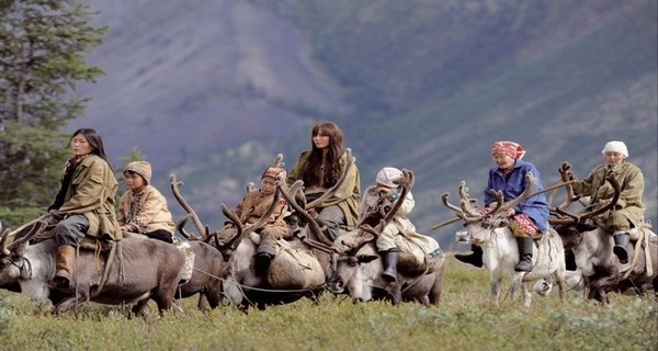 Peuple des fils de Noum  : Les Nénètses, surnommés les Princes de la Toundra car ils règnent sur les steppes et forêts sibériennes, seraient originaires des Monts Saïan de la Sibérie occidentale. (Photo D.R.)