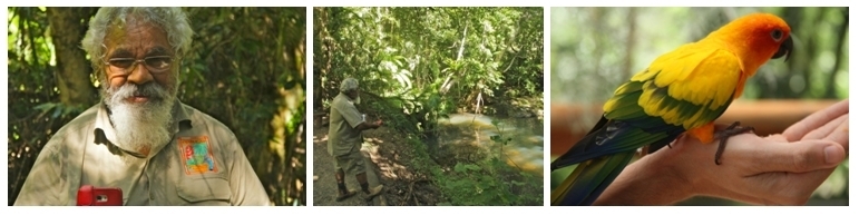 Gérald, guide aborigène de Djabugay aboriginal guided tours ©Patrick Cros Gérald, guide aborigène de Djabugay aboriginal guided tours ©Patrick Cros