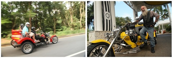 En direct d'Australie : Port Douglas -  Pêche Aborigène et ... virée en trike !