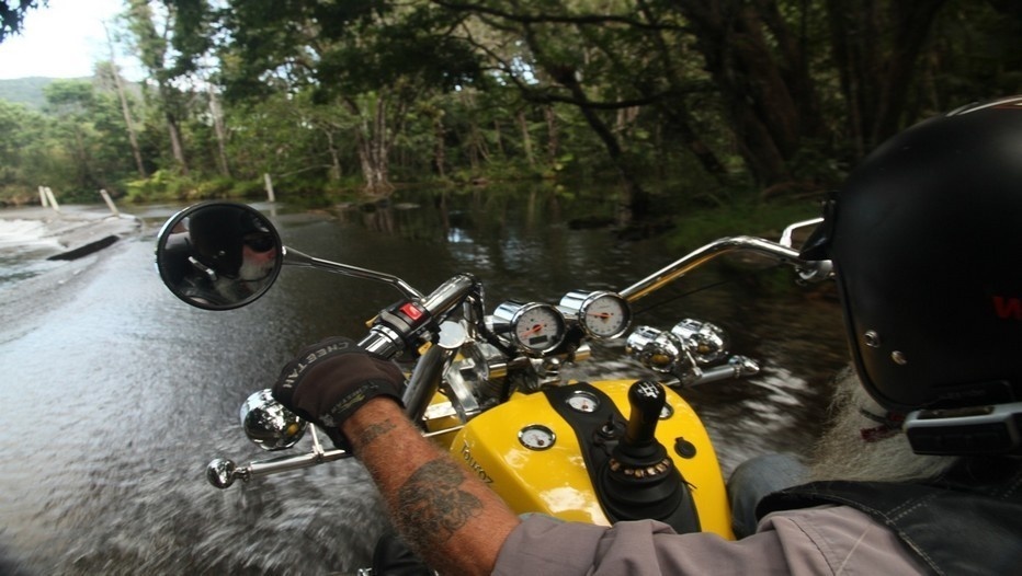 Passionnés de moto, Grub propose de parcourir la région en trike, pour des excursions originales d'une heure à plusieurs jours ©Patrick Cros
