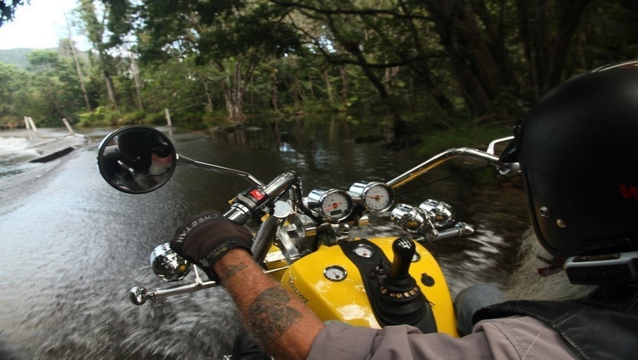 En direct d'Australie : Port Douglas -  Pêche Aborigène et ... virée en trike !