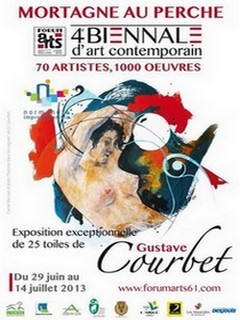  Vingt-cinq toiles de Gustave Courbet à Mortagne-au-Perche 