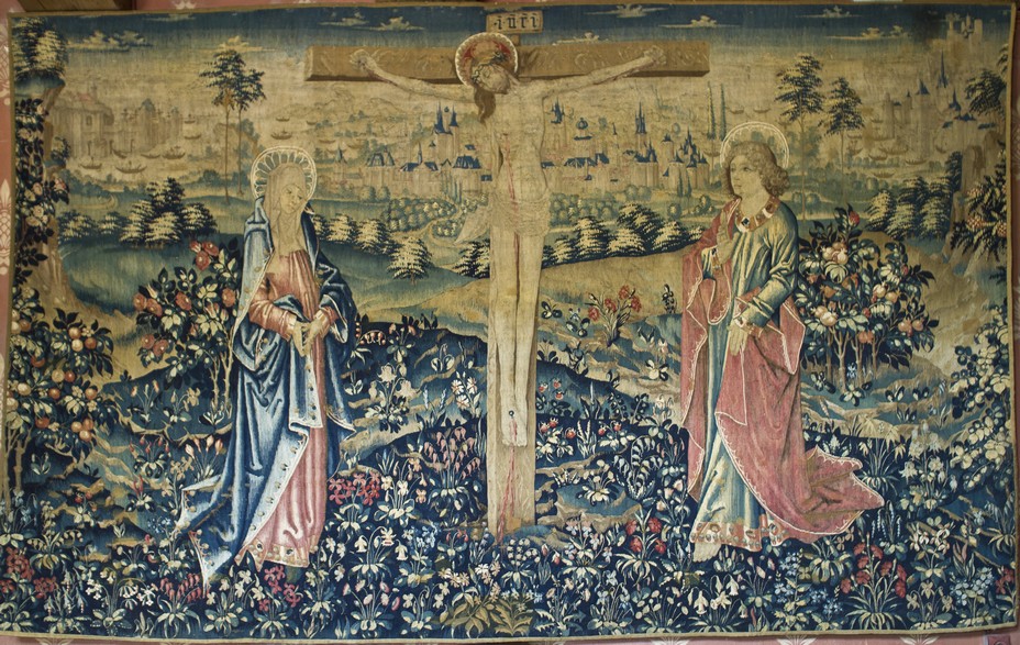 Tapisserie de la crucifixion @ JM Laugery Tapisserie de la crucifixion @ JM Laugery