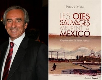 Patrick Mahé, auteur du roman "Les Oies sauvages meurent  à Mexico"  (Photo David Raynal)