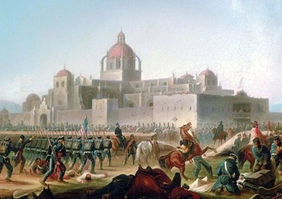 Bataillon des Saint-Patrick, alias Los San Patricios, un régiment constitué de déserteurs de l'armée des États-Unis, de confession catholique qui se mirent au service du Mexique entre 1846 et 1848. (photo L.D.) Bataillon des Saint-Patrick, alias Los San Patricios, un régiment constitué de déserteurs de l'armée des États-Unis, de confession catholique qui se mirent au service du Mexique entre 1846 et 1848. (photo L.D.)