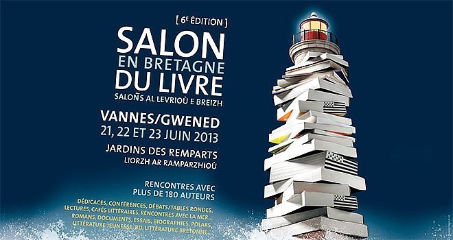 Le 6e Salon du Livre en Bretagne de Vannes a lieu du 21 au 23 juin