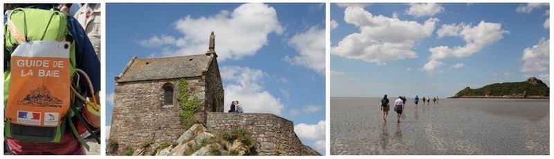 Randonnée autour et au coeur de la baie du Mont Saint-Michel