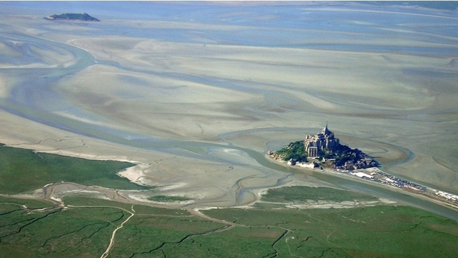 Les grandes marées du Mont Saint-Michel (Photo Uwe.K)
