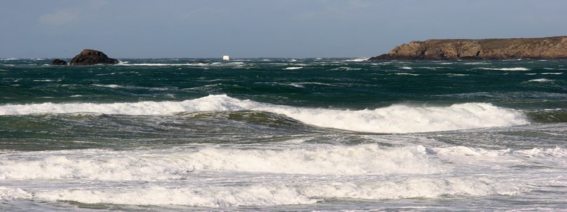 La plage du Sillon à Saint-Malo.(Photo David Raynal)