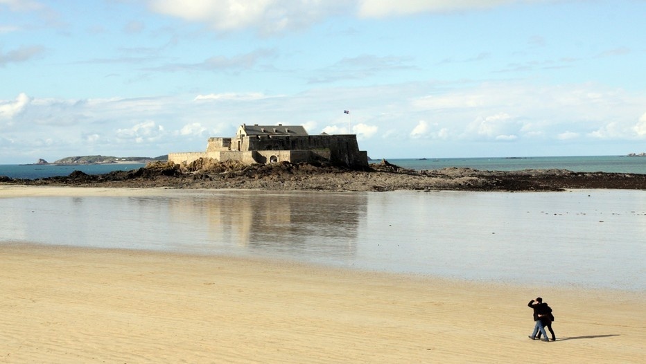Le Fort national à Saint-Malo.(Photo David Raynal) Le Fort national à Saint-Malo.(Photo David Raynal)