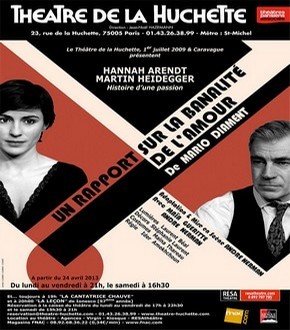 “Un rapport sur la banalité de l’amour“ au Théâtre de la Huchette “Un rapport sur la banalité de l’amour“ au Théâtre de la Huchette