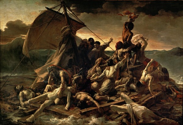 Le "Radeau de la Méduse" célèbre tableau de Théodore Géricault (1791-1824) - © Musée du Louvre