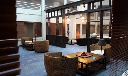 Un des salons du Miramar Crouesty (Photo David Raynal) Un des salons du Miramar Crouesty (Photo David Raynal)