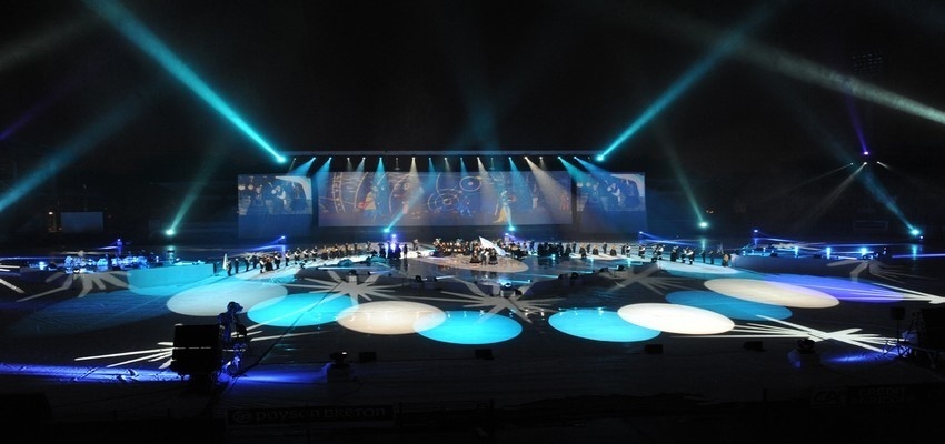 Festival interceltique de Lorient, Stade de Moustoir (photo Michel Renac)