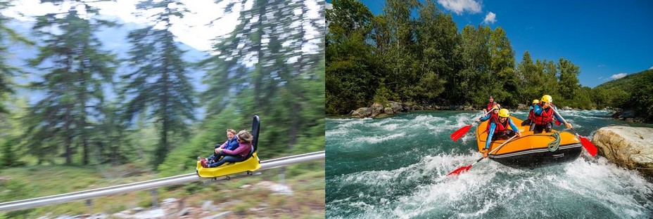 Xtrem luge 4 saisons - © OT La Rosière  ET Rafting petit rapide @andyparant.com