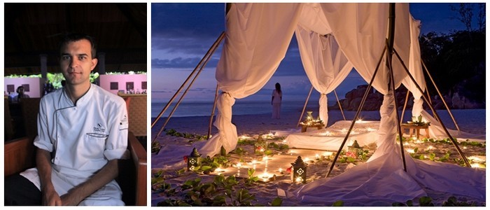 De gauche à droite :  Alexis Voisin dirige une équipe de 70 personnes de 24 nationalités différentes (photo David Raynal) ; Au beau milieu des plantations de palmiers et de bambous, le spa de Constance est une oasis de calme et de tranquillité (photo DR) De gauche à droite :  Alexis Voisin dirige une équipe de 70 personnes de 24 nationalités différentes (photo David Raynal) ; Au beau milieu des plantations de palmiers et de bambous, le spa de Constance est une oasis de calme et de tranquillité (photo DR)