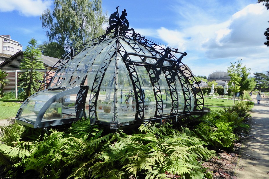 Le Jardin des plantes Serres aux plantes tropicales. @C.Gary