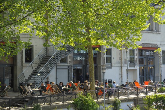 Le lieu unique - la terrasse © Patrick Gérard  LVAN