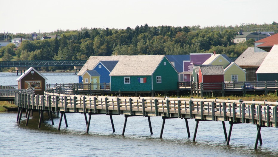 Le parc du Pays de la Sagouine dévoile son paysage unique et pittoresque ©Patrick Cros