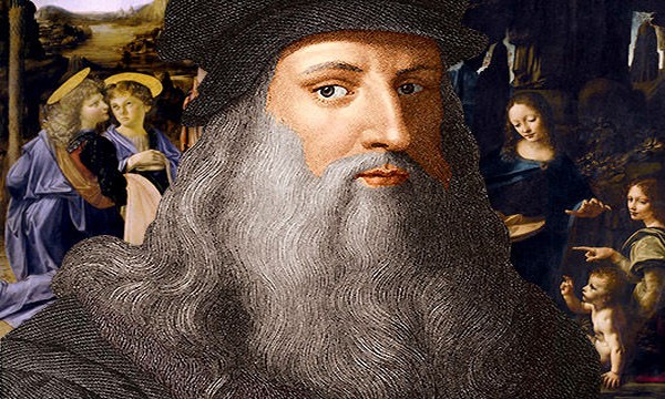 Portrait de Léonard de Vinci au Clos Lucé @ D.R. Le CLos Lucé.