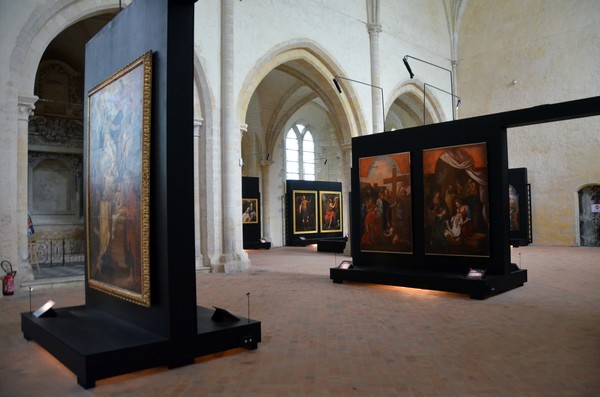 Une exposition d’envergure nationale à l’Abbaye Royale de l’Épau intitulée « Trésors d’art sacré – 30 ans de restauration par le département de la Sarthe ». @ David Raynal
