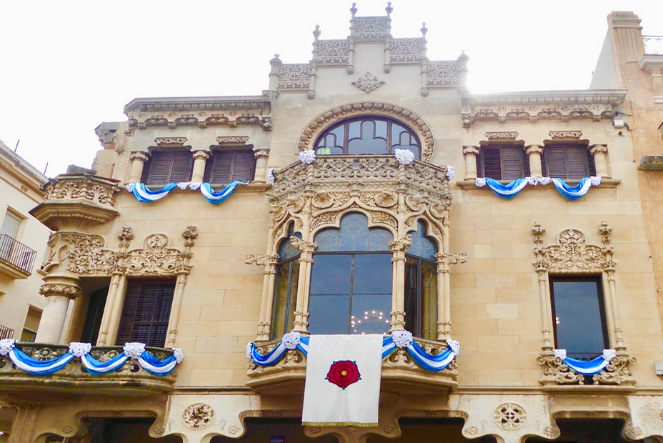 Casa Navas de Domènech i Montaner à Reus @C.Gary