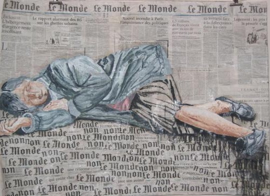Monde dont l'humanité semble chaque jour se dissoudre, par ce corollaire détestable : la peur, d'abord celle de devenir pauvre, peur dont on nous rebat les oreilles et à laquelle il faut résister. (Photo blog Pénélope. Photo Chantal Postaire) Monde dont l'humanité semble chaque jour se dissoudre, par ce corollaire détestable : la peur, d'abord celle de devenir pauvre, peur dont on nous rebat les oreilles et à laquelle il faut résister. (Photo blog Pénélope. Photo Chantal Postaire)