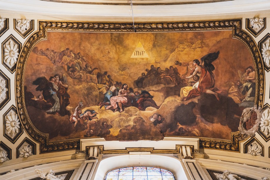 Adoration du nom de Dieu à la basilique du Pilar dans le petit choeur de la Vierge-  @Sitios de España. Zaragoza Turismo