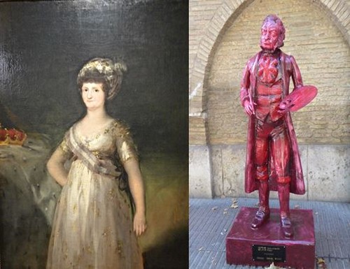 Belle collection, de portraits, en particulier des nobles et de la famille royale dont Goya était peintre officiel @ C.Gary et Balade en ville. On y croise Goya ici et là couverts de couleurs chaque fois différentes.@ C.Gary Belle collection, de portraits, en particulier des nobles et de la famille royale dont Goya était peintre officiel @ C.Gary et Balade en ville. On y croise Goya ici et là couverts de couleurs chaque fois différentes.@ C.Gary
