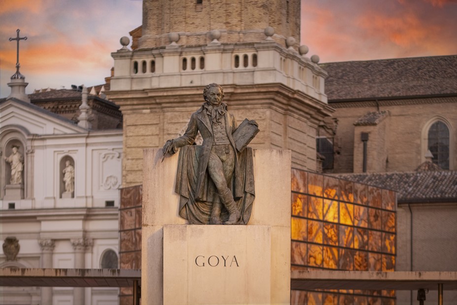 Monument à Goya @ Luis Lacorte-Zaragoza turismo