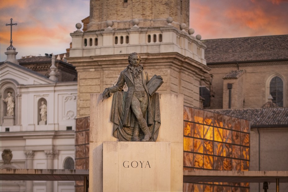 Monument à Goya @ Luis Lacorte-Zaragoza turismo Monument à Goya @ Luis Lacorte-Zaragoza turismo