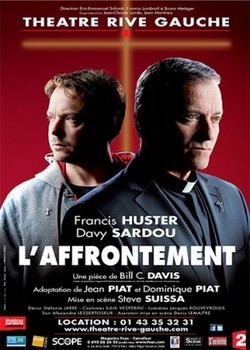 Affiche du spectacle qui se déroule jusqu'au 30 décembre 2013 au Théâtre Rive Gauche à Paris.