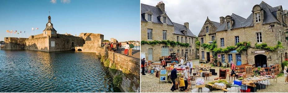 le premier Road-Trip vous mènera en quatre jours de la presqu’ile de Crozon à Concarneau.@ Berthier et DR