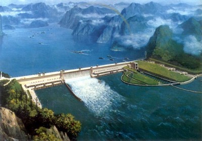 Barrage des trois gorges sur le fleuve Yangtzé (Crédit photo DR) Barrage des trois gorges sur le fleuve Yangtzé (Crédit photo DR)