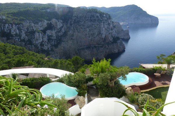 Hôtel Hacienda Na Xamena 5*. Un must absolu au sommet d’une falaise (Crédit Photo Catherine Gary)