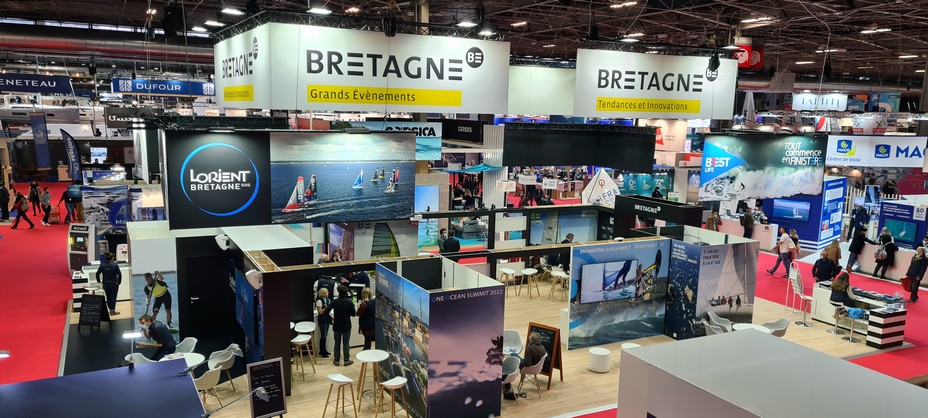 Soixante-dix exposants bretons au Salon Nautic 2021 Porte de Versailles à Paris. @ David Raynal Soixante-dix exposants bretons au Salon Nautic 2021 Porte de Versailles à Paris. @ David Raynal