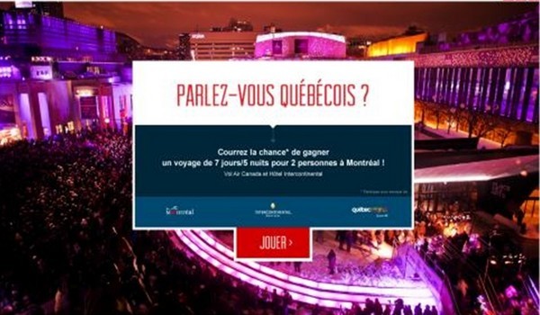 Cliquez sur le site interactif www.parlezvousquebecois et jouez !