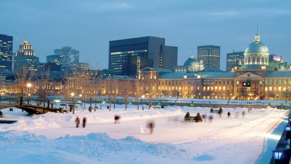 Le plaisir de patiner sur la glace l'hiver à Montréal (photo DR)