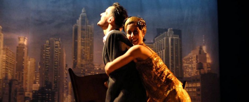 Sara Giraudeau et Julien Boisselier dans Scott et Zelda au Théâtre de la Bruyère à Paris (Crédit Photo theatral.mag.com) Sara Giraudeau et Julien Boisselier dans Scott et Zelda au Théâtre de la Bruyère à Paris (Crédit Photo theatral.mag.com)