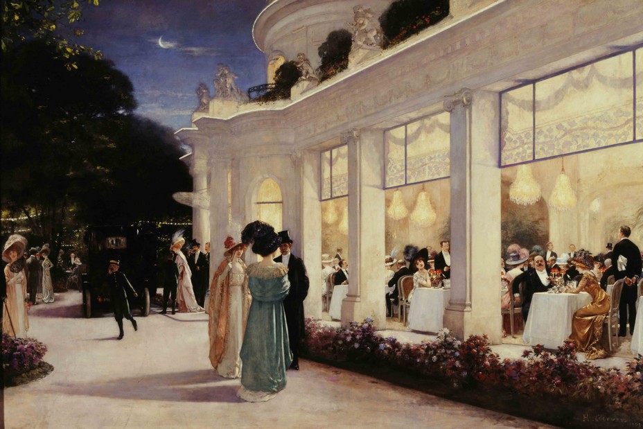 Henri Gervex, Une soirée au Pré-Catelan Ø Paris Musées _ Musée Carnavalet - Histoire de Paris