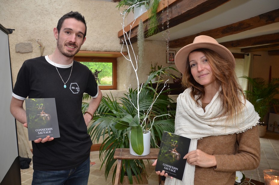 Jessy Cottineau et Vincent Rannou Auteure et Photographe du livre "Connexion Sauvage " @ David Raynal