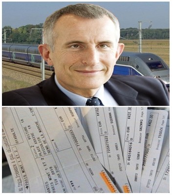 Portrait du Président de la SNCF Guillaume Pepy (Crédit photo DR)