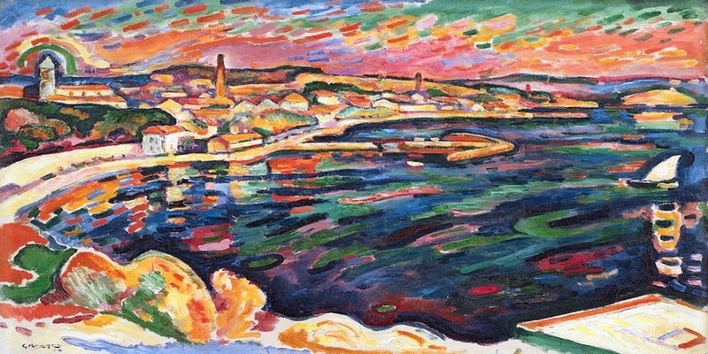 Georges Braque, Le Port de l'Estaque, automne 1906, huile sur toile ; 60, 5 x 73 cm, Copenhague, Statens Museum for Kunst, © Statens Museum for Kunst, Copenhagen, © Adagp, Paris 2013