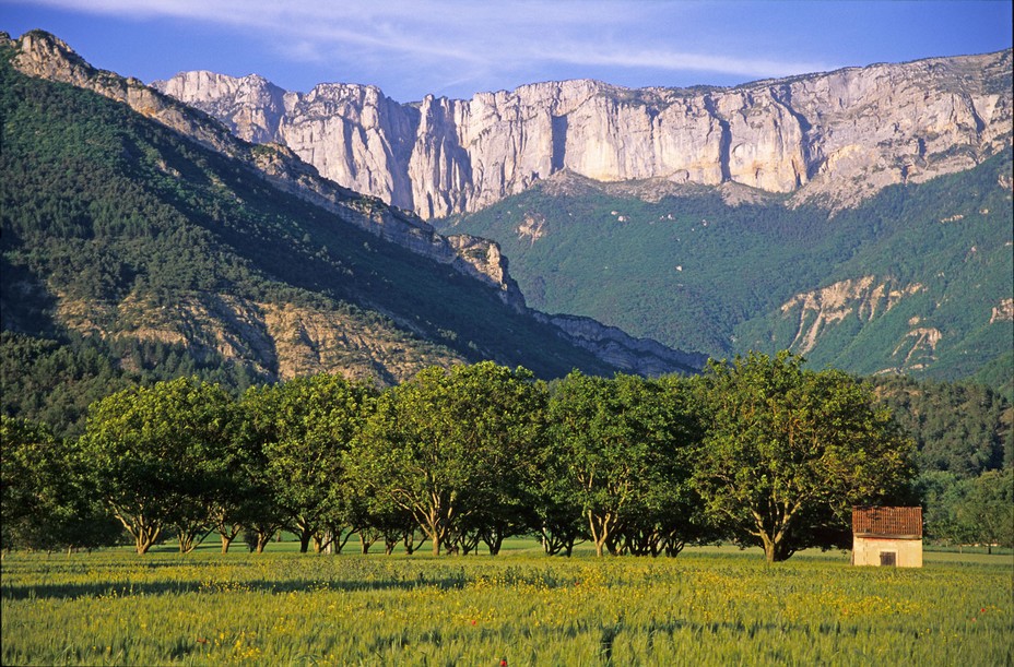 Vue sur les monts du Vercors @Pascale Glandassel Vue sur les monts du Vercors @Pascale Glandassel