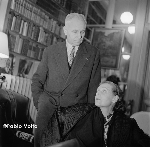 Aragon et Elsa Triolet @-Pablo Volta Aragon et Elsa Triolet @-Pablo Volta