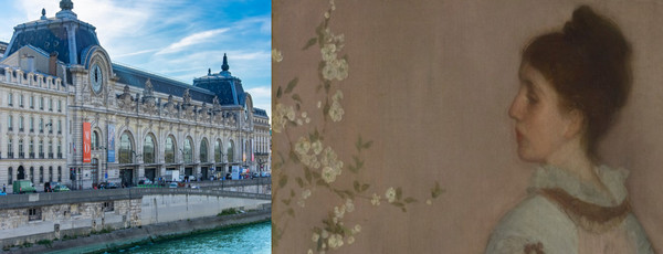 Photo Musée d'Orsay @VisitParis et Portrait of Mrs. Frances Leyland photo Frick Collection Joseph Coscia Jr