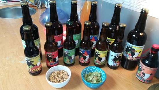 Lors des festivités du centenaire de Belfort dégustations de produits créés pour l’occasion en avant-première, comme l’une des bières du Centenaire. @ DR Lors des festivités du centenaire de Belfort dégustations de produits créés pour l’occasion en avant-première, comme l’une des bières du Centenaire. @ DR