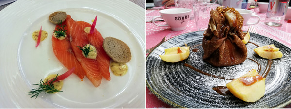 Déjeuner au restaurant du Nouveau Monde, l'un des étalissements des Thermes marins de Saint-Malo . Crêperie de la Duchesse Anne à intra-muros. @David Raynal Déjeuner au restaurant du Nouveau Monde, l'un des étalissements des Thermes marins de Saint-Malo . Crêperie de la Duchesse Anne à intra-muros. @David Raynal