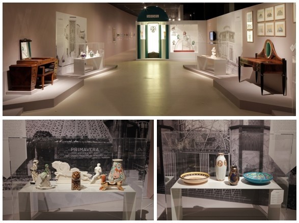 La Cité de l’Architecture & du Patrimoine présente la première grande rétrospective française consacrée à l’Art déco, les propositions des pavillons consacrés aux Grands magasins du Bon Marché, du Printemps, du Louvre, des Galeries Lafayette témoignent de cette esthétique simplifiée à travers des créations interdisciplinaires : décoration, mobilier, verrerie, œuvres d’art....(© CAPA/Gaston Bergeret, 2013) La Cité de l’Architecture & du Patrimoine présente la première grande rétrospective française consacrée à l’Art déco, les propositions des pavillons consacrés aux Grands magasins du Bon Marché, du Printemps, du Louvre, des Galeries Lafayette témoignent de cette esthétique simplifiée à travers des créations interdisciplinaires : décoration, mobilier, verrerie, œuvres d’art....(© CAPA/Gaston Bergeret, 2013)