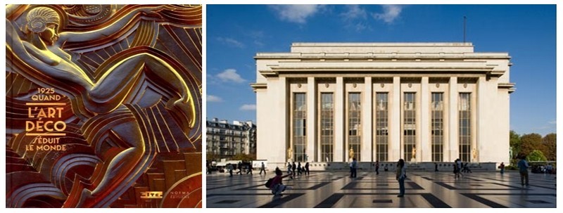 Affiche de l' Exposition, " 1925, Quand l’Art Déco séduit le monde" Jusqu’au 3 mars 2014 au Palais de Chaillot, Paris  (© CAPA/Gaston Bergeret, 2013)